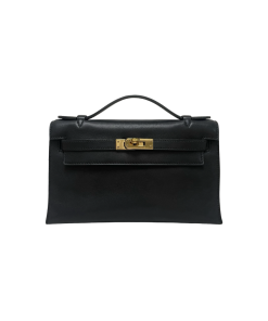 Hermes Kelly Pochette Black Swift